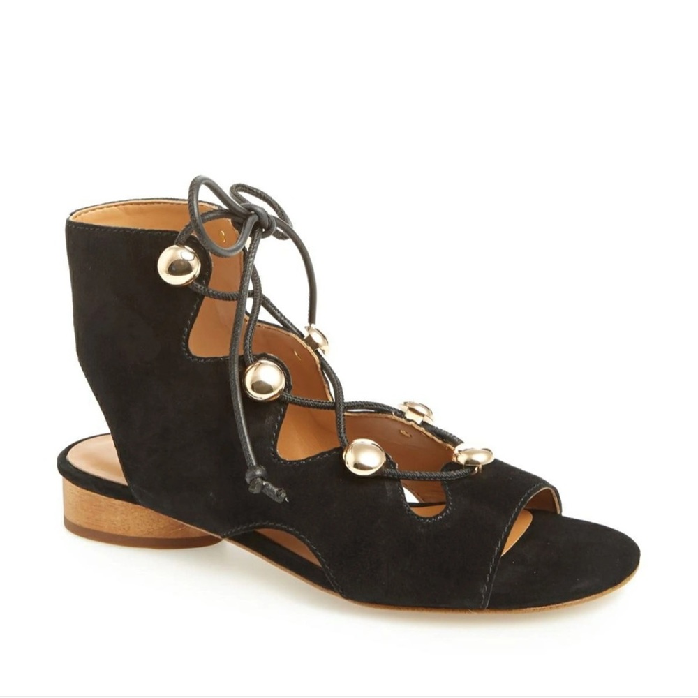 Rebecca Minkoff Kyla Black Suede Black Size 5 EUC